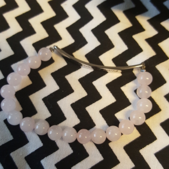 Keep Collective  Rose Quartz Silver Bracelet - Picture 2 of 5